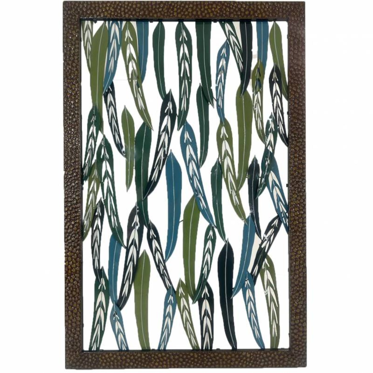 X-large Leaves Metal Wall Art