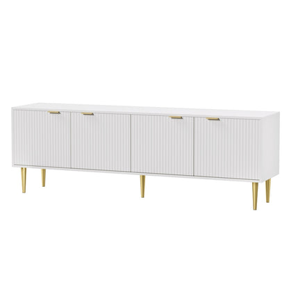 TV Cabinet Entertainment Unit 180CM White