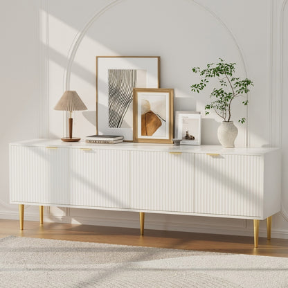 TV Cabinet Entertainment Unit 180CM White