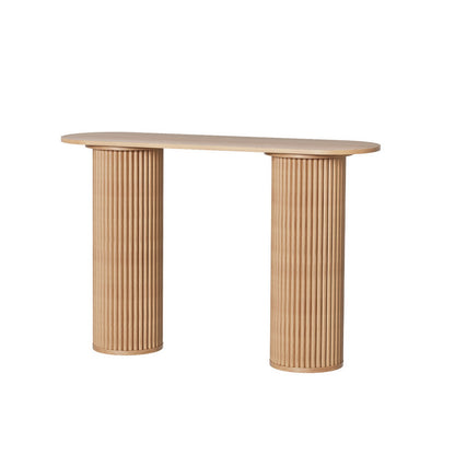 Blake Oval Console Table - Pine