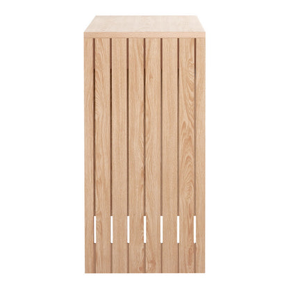 Fluted Console Table - Pine