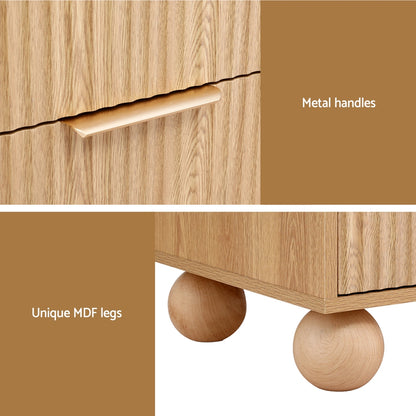 Rattan Mini Bedside Table