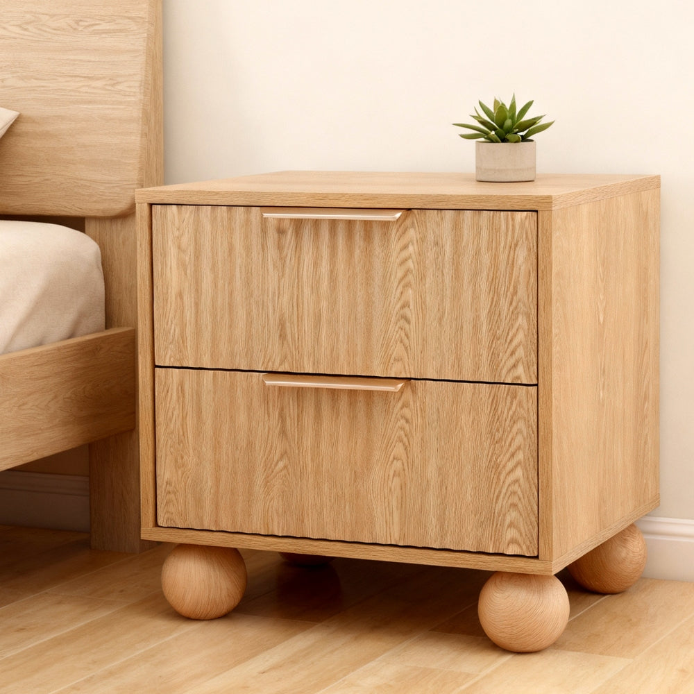 Rattan Mini Bedside Table