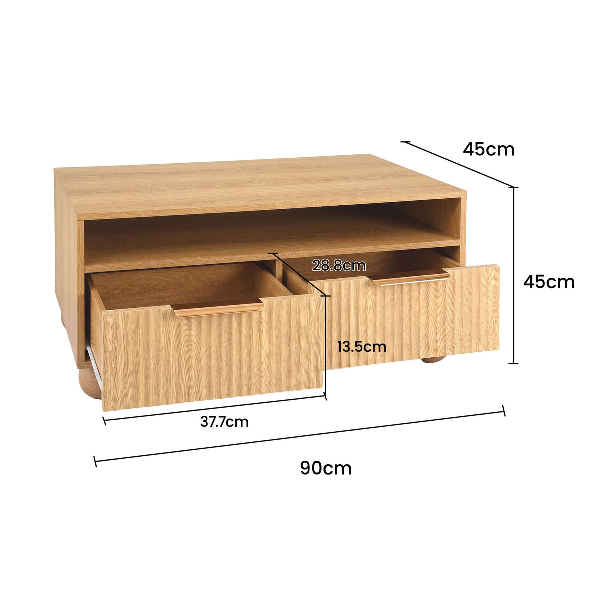 Katja Coffee Table – Pine