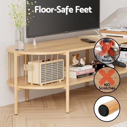 TV Unit Entertainment Unit 148cm- Pine