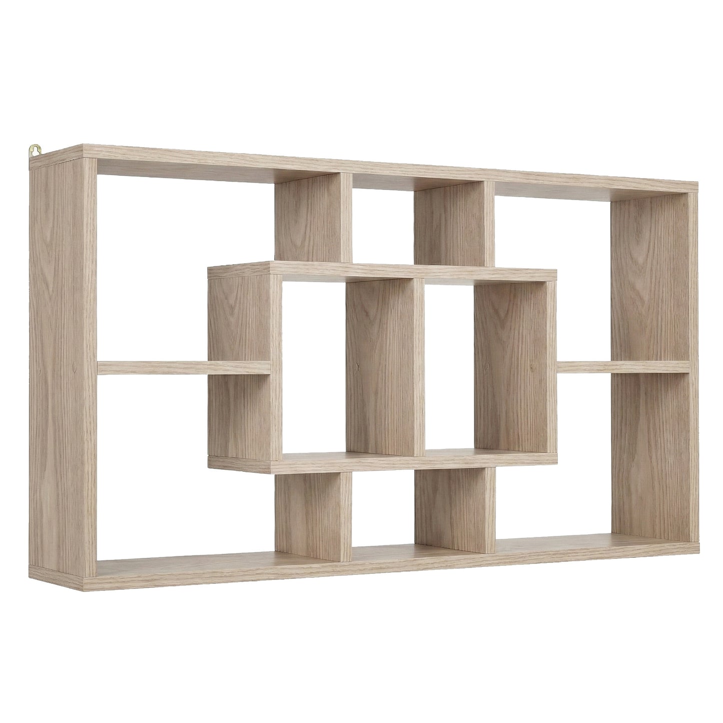 Floating Wall Shelves Bookshelf - Wood