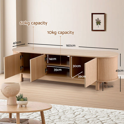 TV Entertainment Unit Storage Cabinet