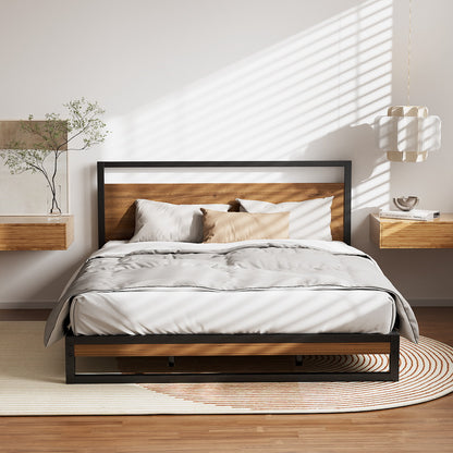 Dane Bed Frame Queen Size- Metal