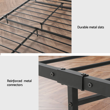 Dane Bed Frame Queen Size- Metal