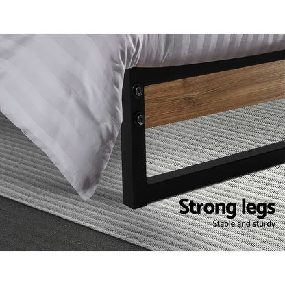 Dane Bed Frame Queen Size- Metal