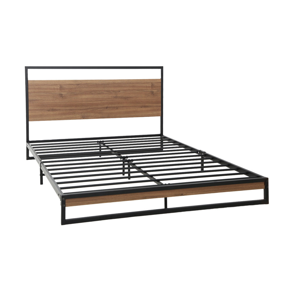 Dane Bed Frame Queen Size - Metal
