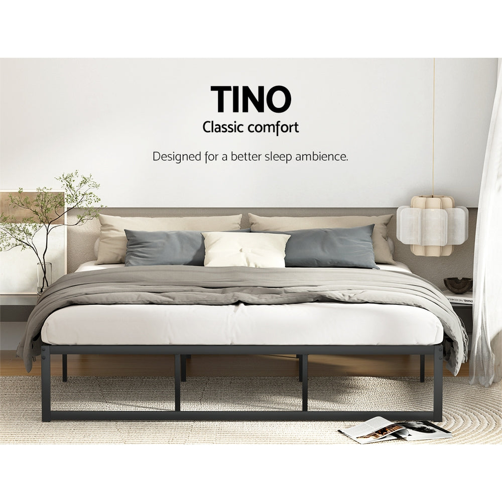 Tino Bed Frame King Size - Metal