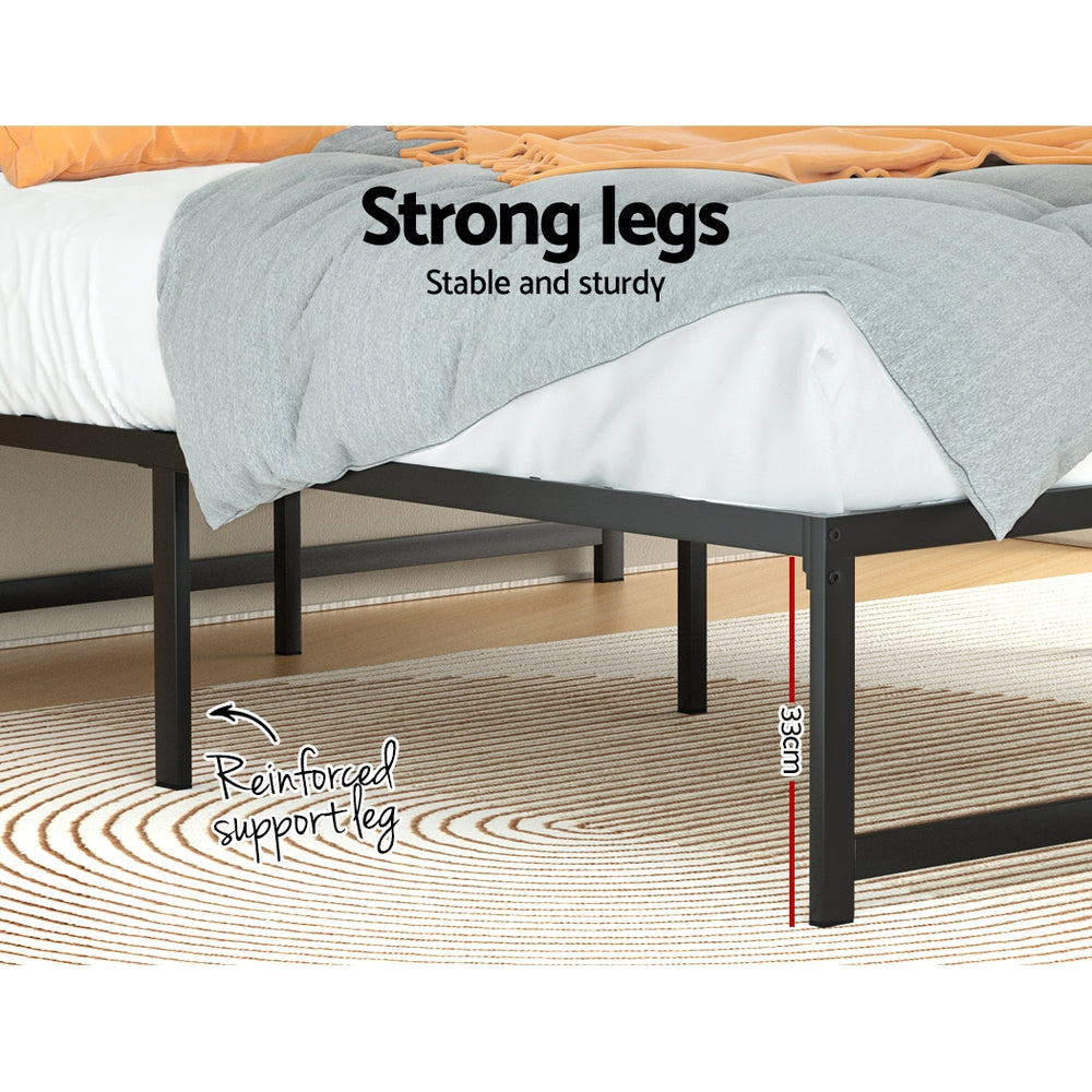 Tino Bed Frame King Size - Metal