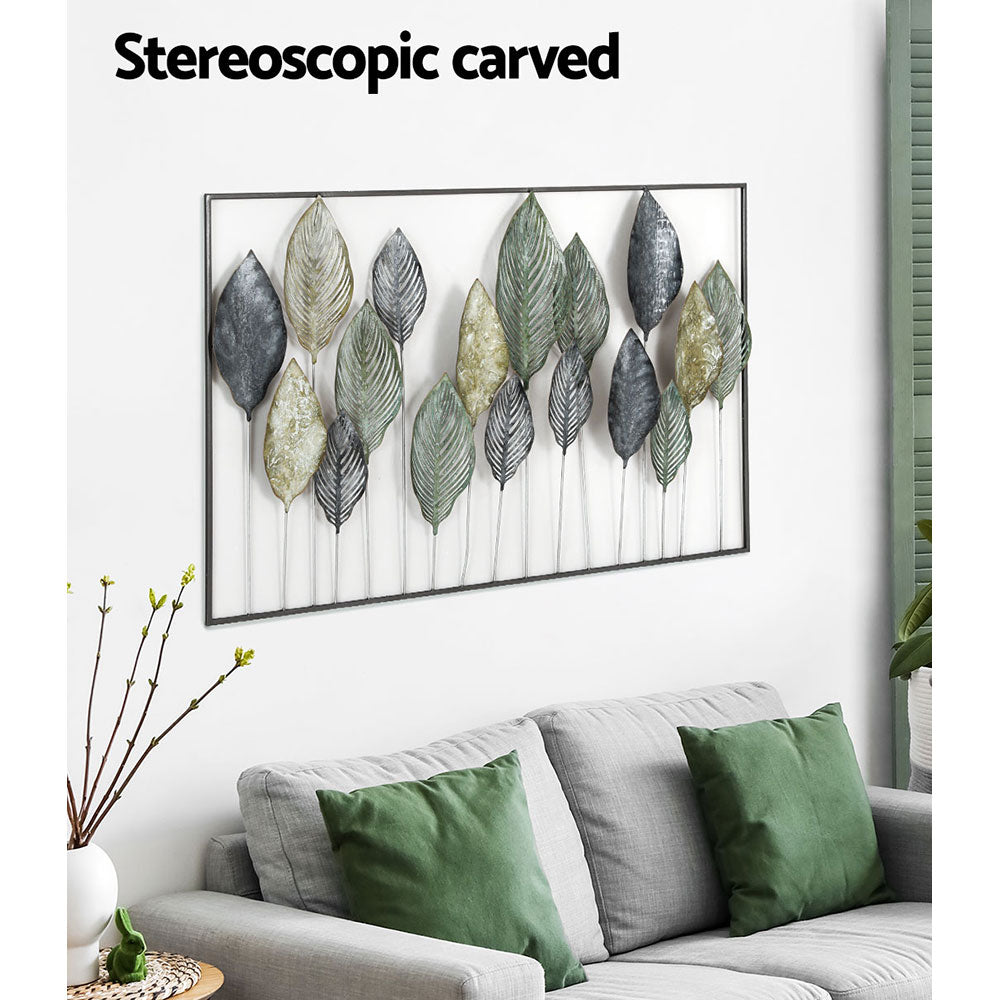 Metal Wall Art Hanging Sculpture Leaf Tree of Life