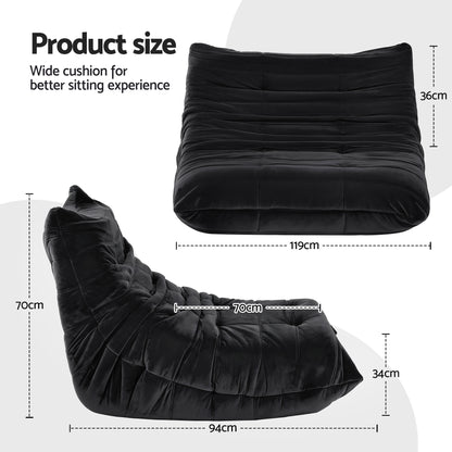 Lazy 2 Seaters Floor Couch
