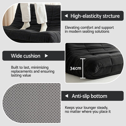 Lazy 2 Seaters Floor Couch