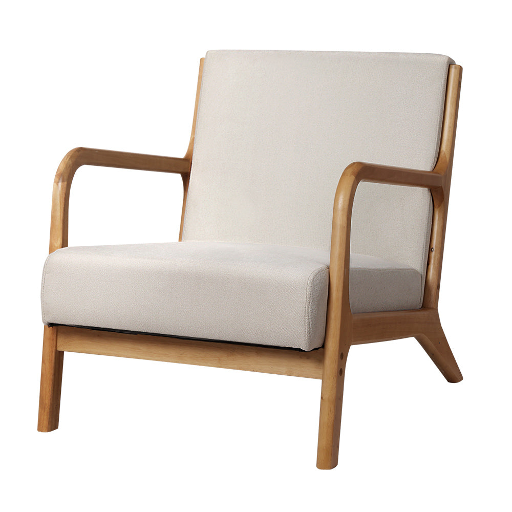 Olive Armchair- Beige