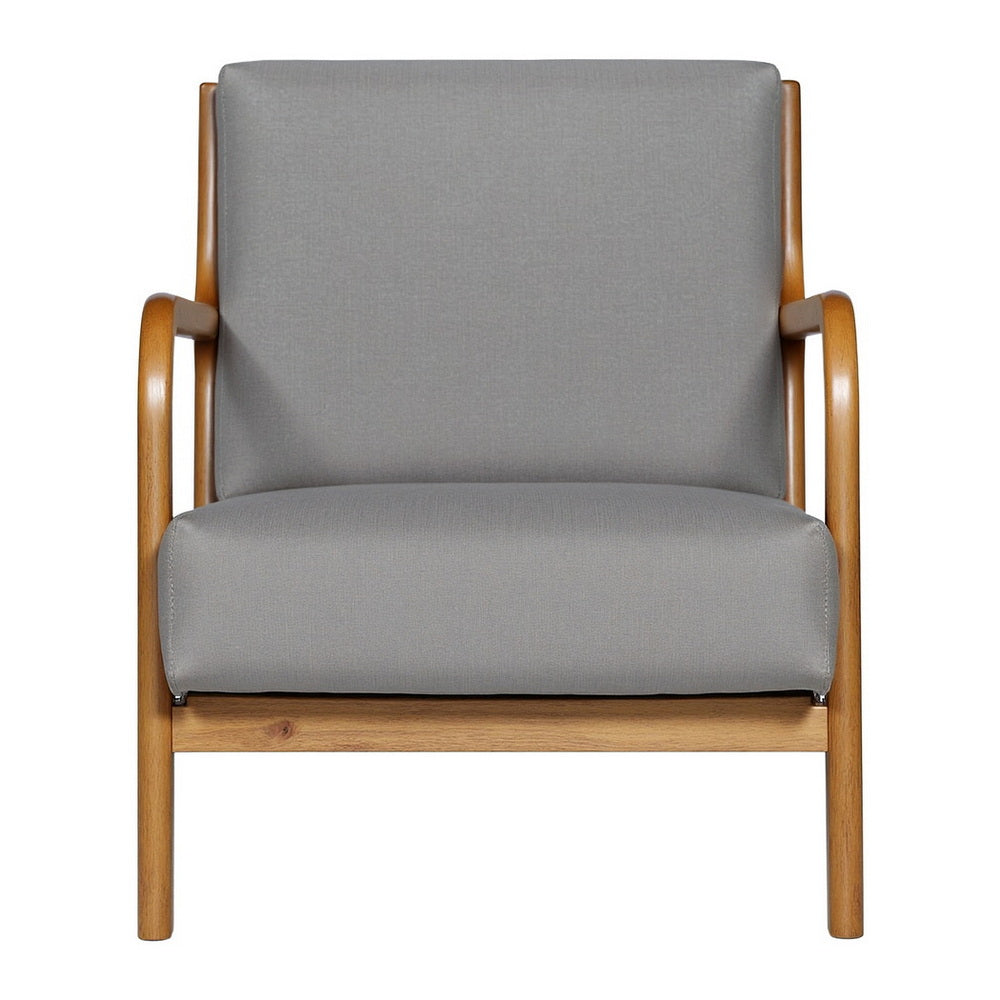 Olive Armchair- Light Grey