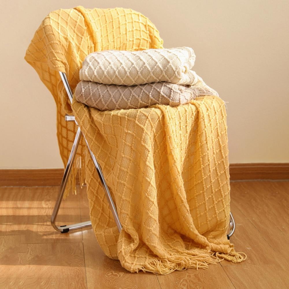 Throw Blanket for Couch - Brick red