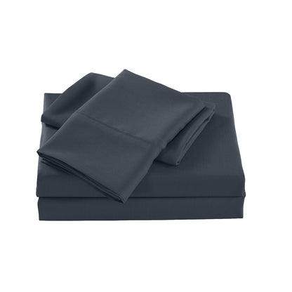 Royal Comfort 2000 Thread Count Bamboo Cooling Sheet Set- Charcoal