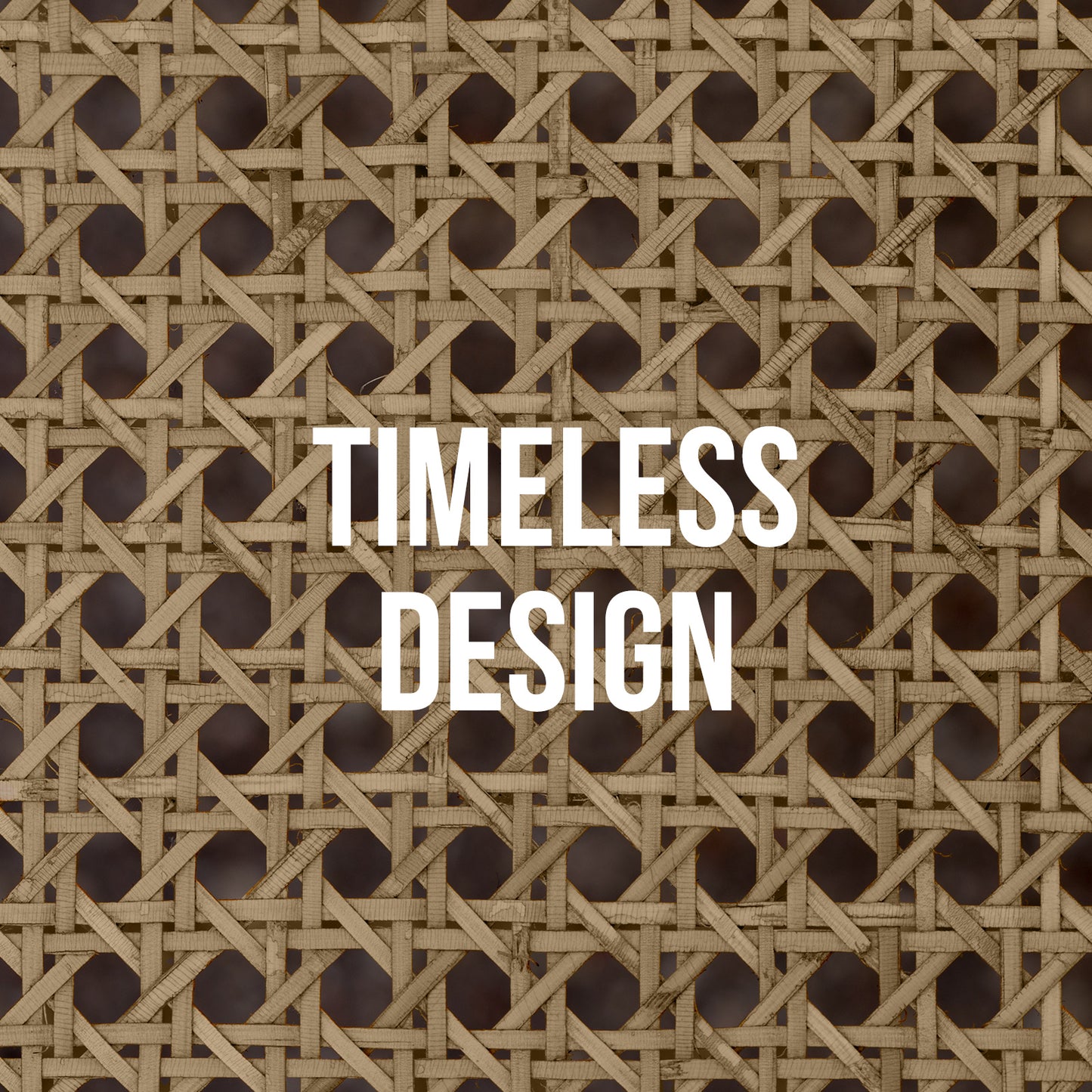 Casa Decor Rattan Minimal Bedside Table