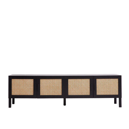 Casa Decor Tulum Rattan Entertainment Unit