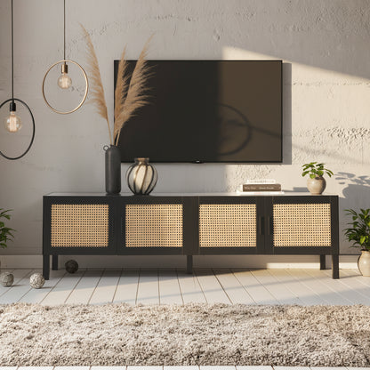 Casa Decor Tulum Rattan Entertainment Unit