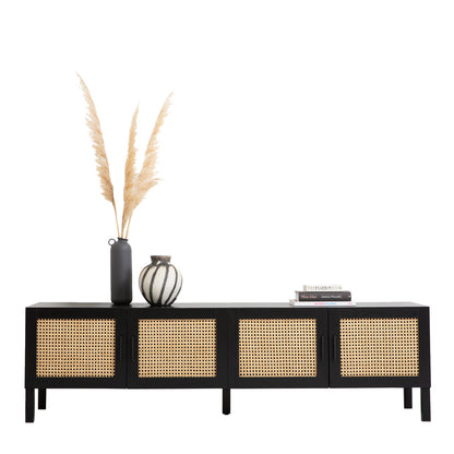 Casa Decor Tulum Rattan Entertainment Unit