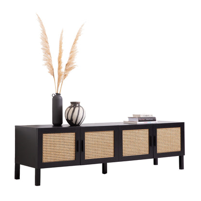 Casa Decor Tulum Rattan Entertainment Unit