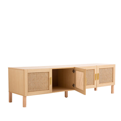 Casa Decor Santiago Rattan Entertainment Unit