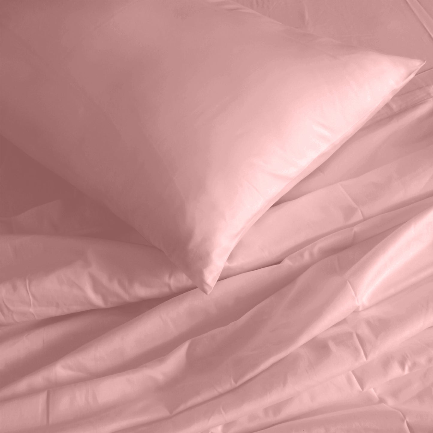 Royal Comfort 1000TC Bamboo Cotton Sheets Pillowcases Set Ultrasoft - Blush