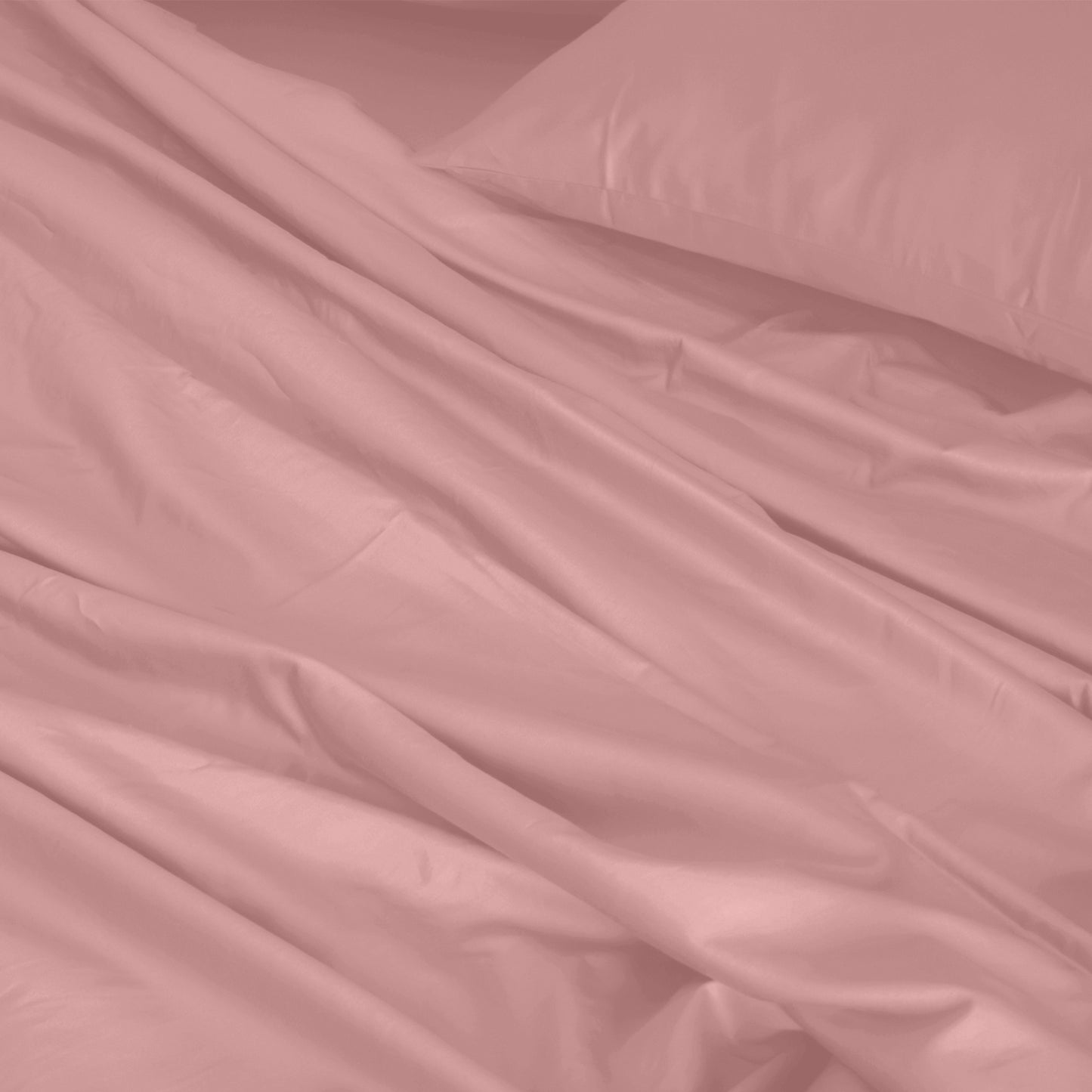 Royal Comfort 1000TC Bamboo Cotton Sheets Pillowcases Set Ultrasoft - Blush