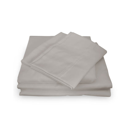 1000TC Bamboo Cotton Sheets Pillowcases Set Ultrasoft- Dove