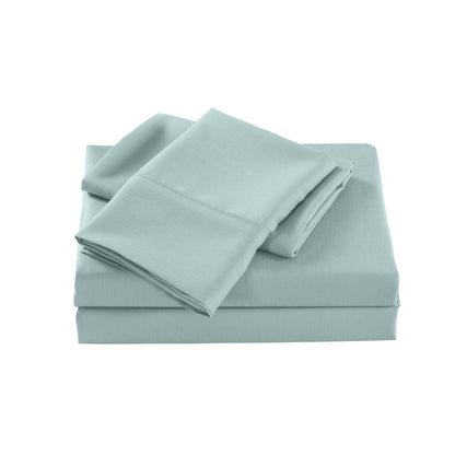 Royal Comfort 2000 Thread Count Bamboo Cooling Sheet Set- Single- Frost