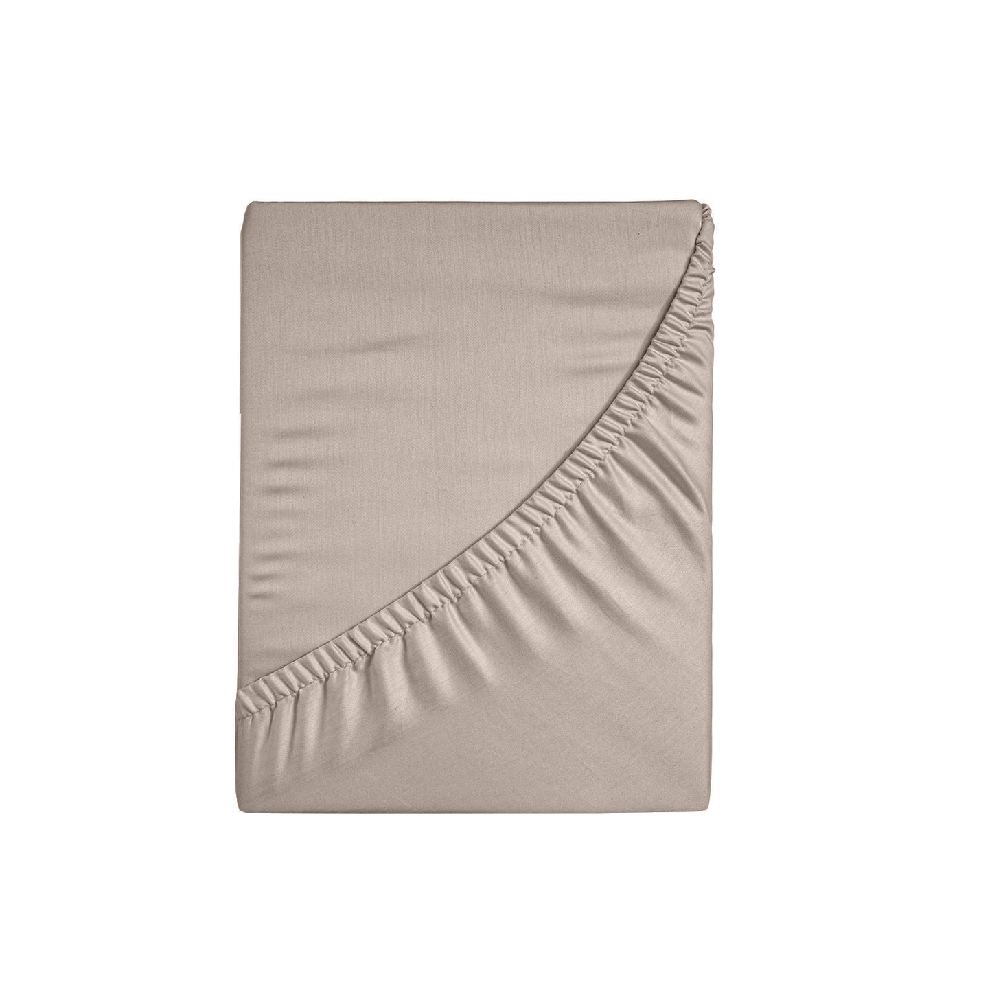 Royal Comfort 1500 Thread Count Cotton Rich Sheet Set 3 Piece - Double - Stone