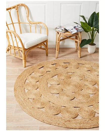 Atrium Pilu Natural Rug 200 x 200cm