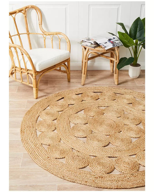 Atrium Pilu Natural Rug 200 x 200cm