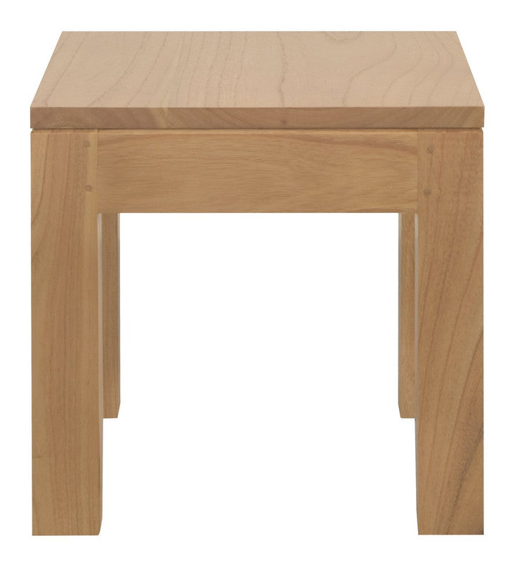 Amsterdam Solid Timber Lamp Table- Natural