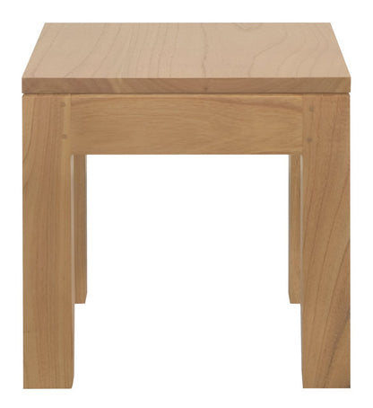 Amsterdam Solid Timber Lamp Table- Natural