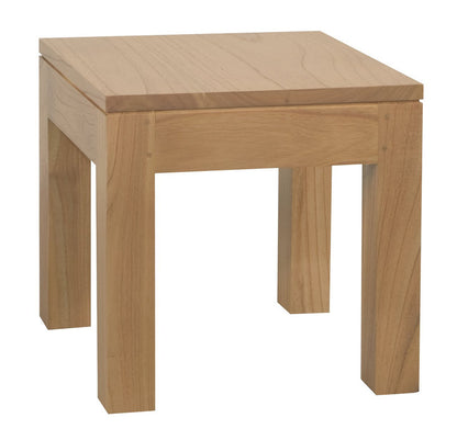 Amsterdam Solid Timber Lamp Table- Natural