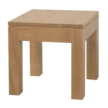 Amsterdam Solid Timber Lamp Table- Natural