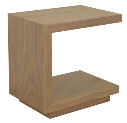 Oscar Solid Mindi Table- Natural