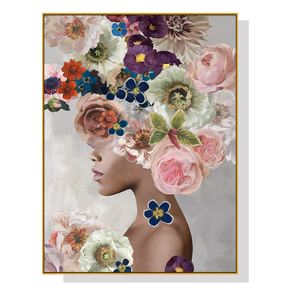Foolish in Love Gold Frame Canvas