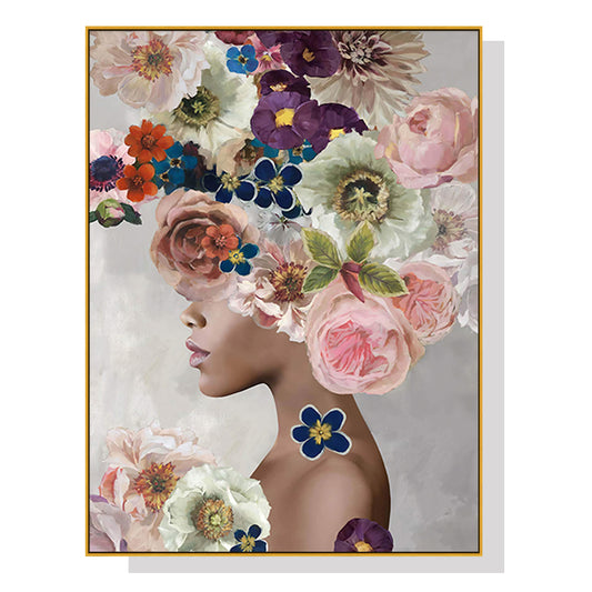 Foolish in Love Gold Frame Canvas