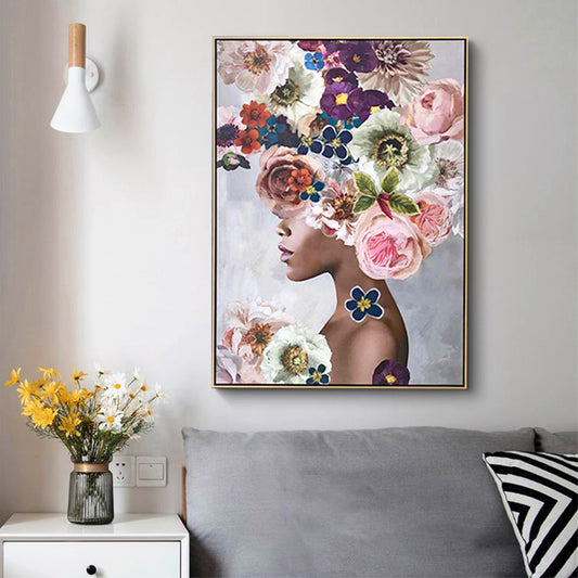 Foolish in Love Gold Frame Canvas
