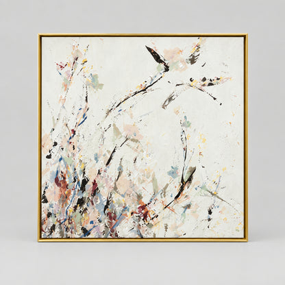 Wall Art 40cmx40cm Afternoon Walk 2 Sets Gold Frame Canvas