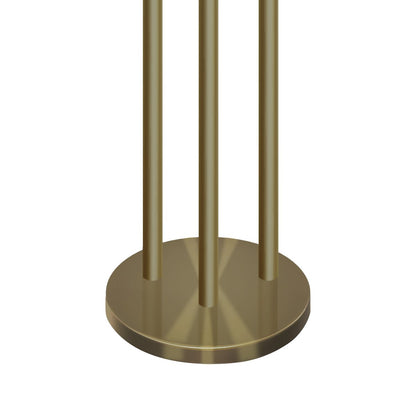 Sarantino Three Metal Shade Modern Floor Lamp