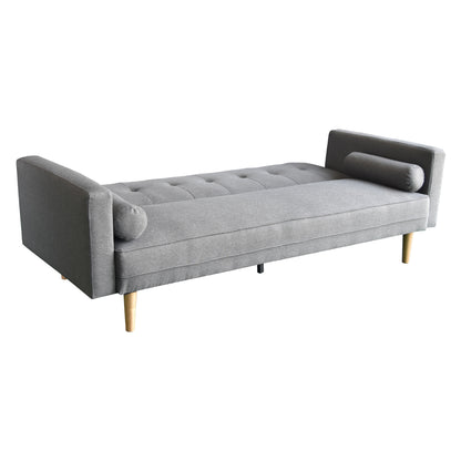 Sarantino Madison Sofa Bed Light Grey Linen Suite