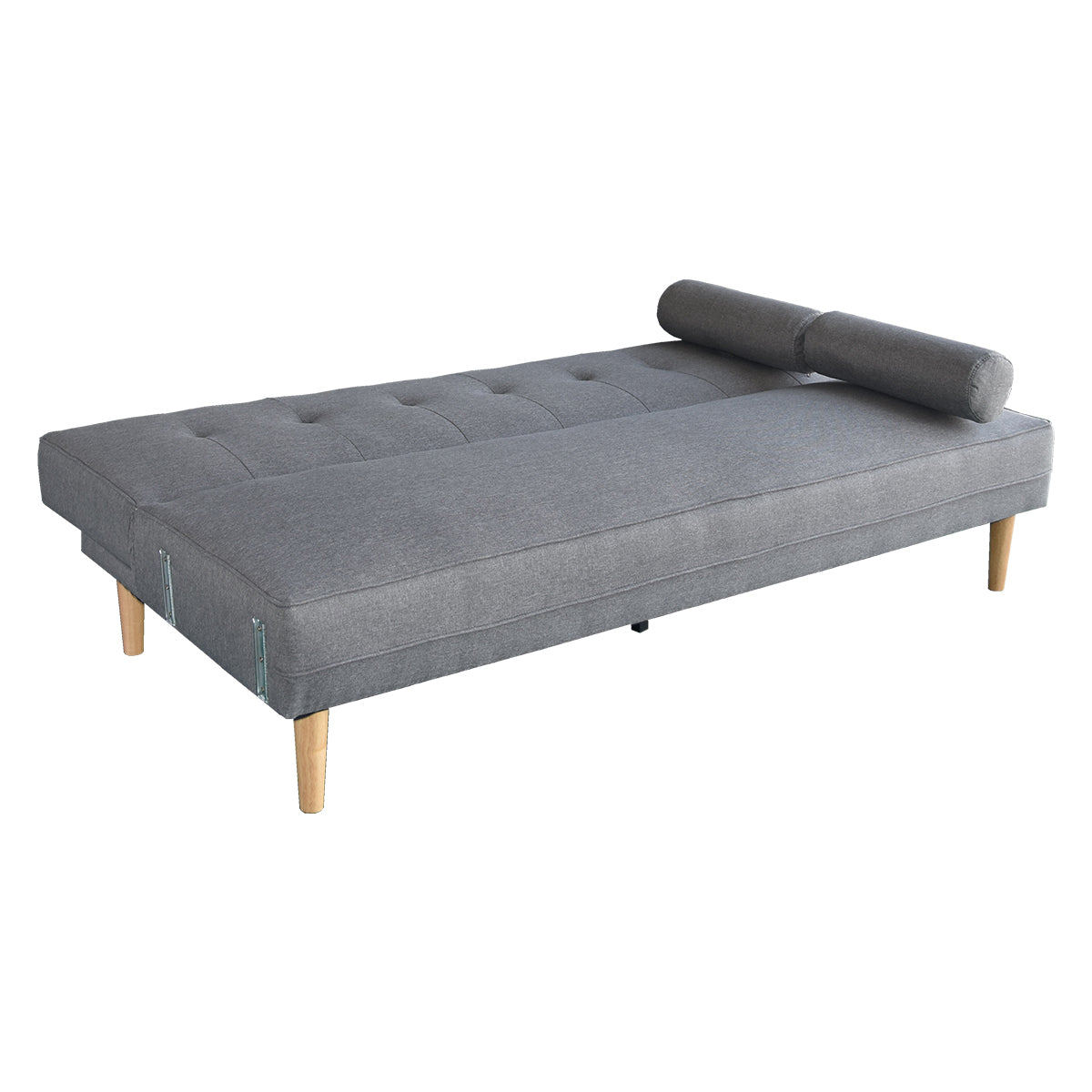 Sarantino Madison Sofa Bed Light Grey Linen Suite