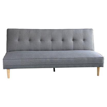 Sarantino Madison Sofa Bed Light Grey Linen Suite